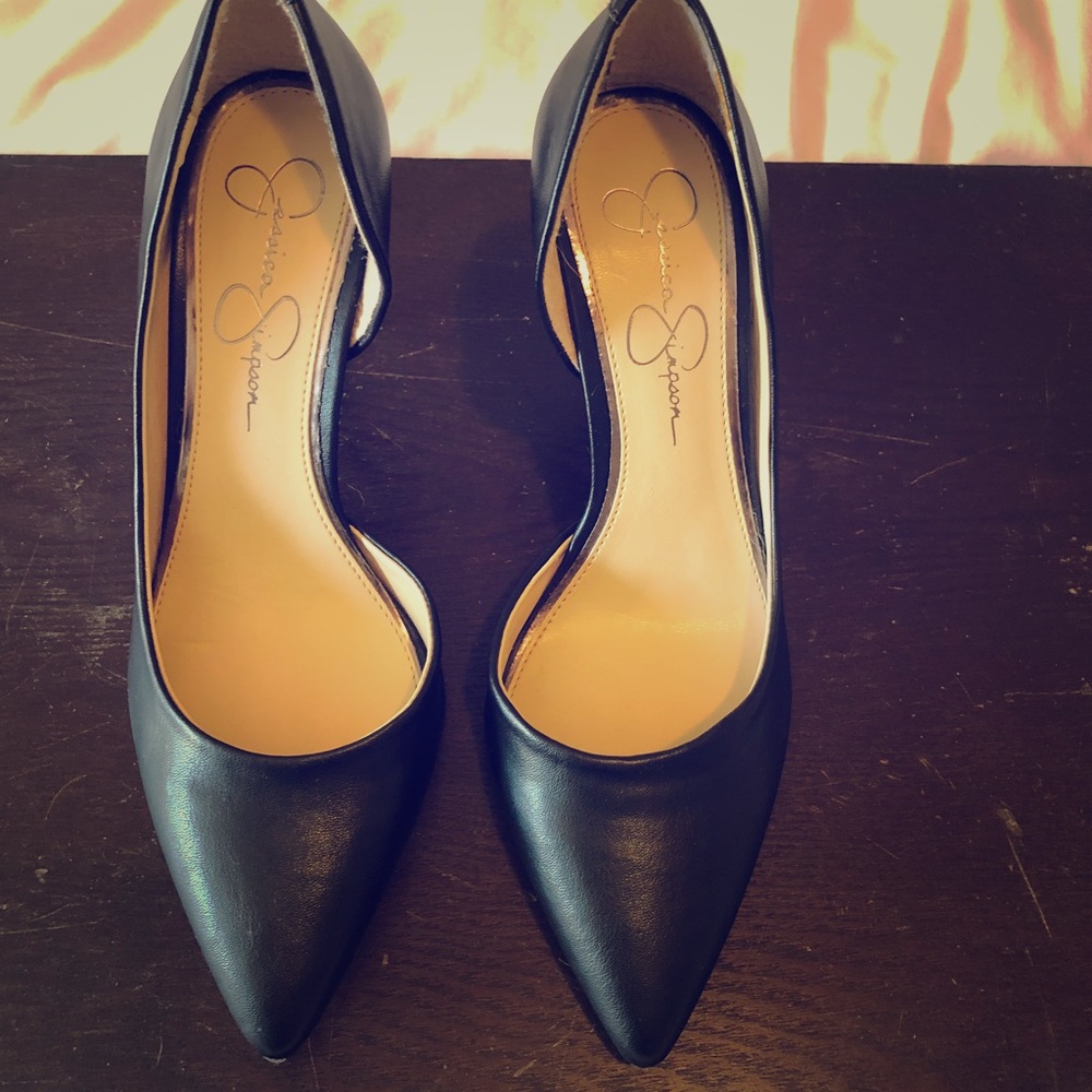 Jessica Simpson Black D’orsay Pump